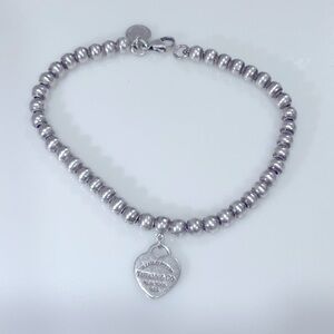 Return to Tiffany Heart Tag Bead Bracelet